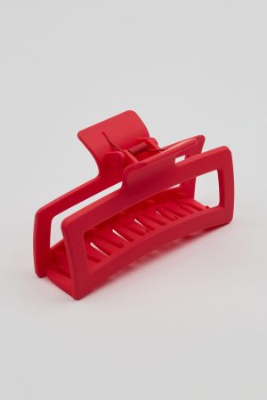 Oversized Rectangle Claw Clip