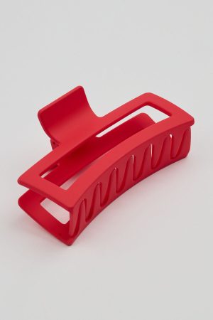 Oversized Rectangle Claw Clip