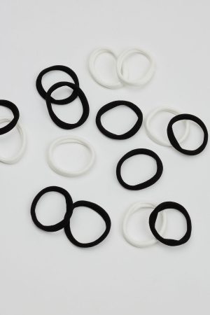 Pack of 18 Seamless Hair Elastics