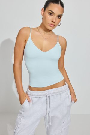 Sleek V-Neck Cami Top