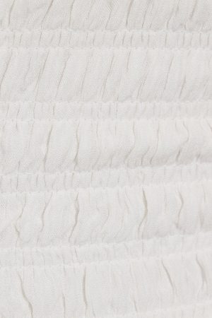 Ayla Halter Smocked Romper Dress