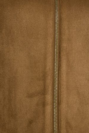 Oversized Suede Worker Jacket