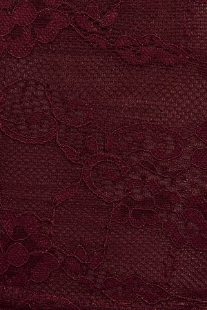 Halter Plunge Lace Top