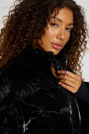 Shiny Puffer Jacket