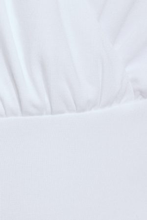 Smooth Surplice Halter Top