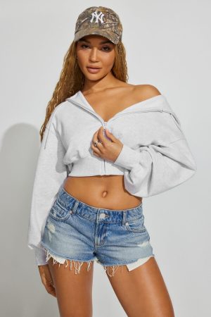 Ultra Low Rise Relaxed Shorts