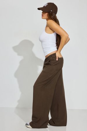 Twill Pull-On Pants