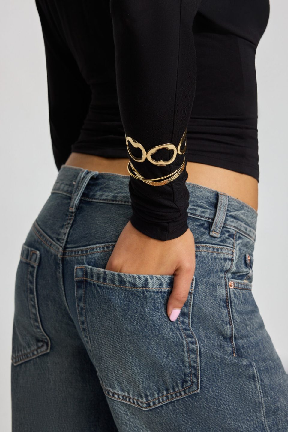 Set of 2 Textured Cuffs