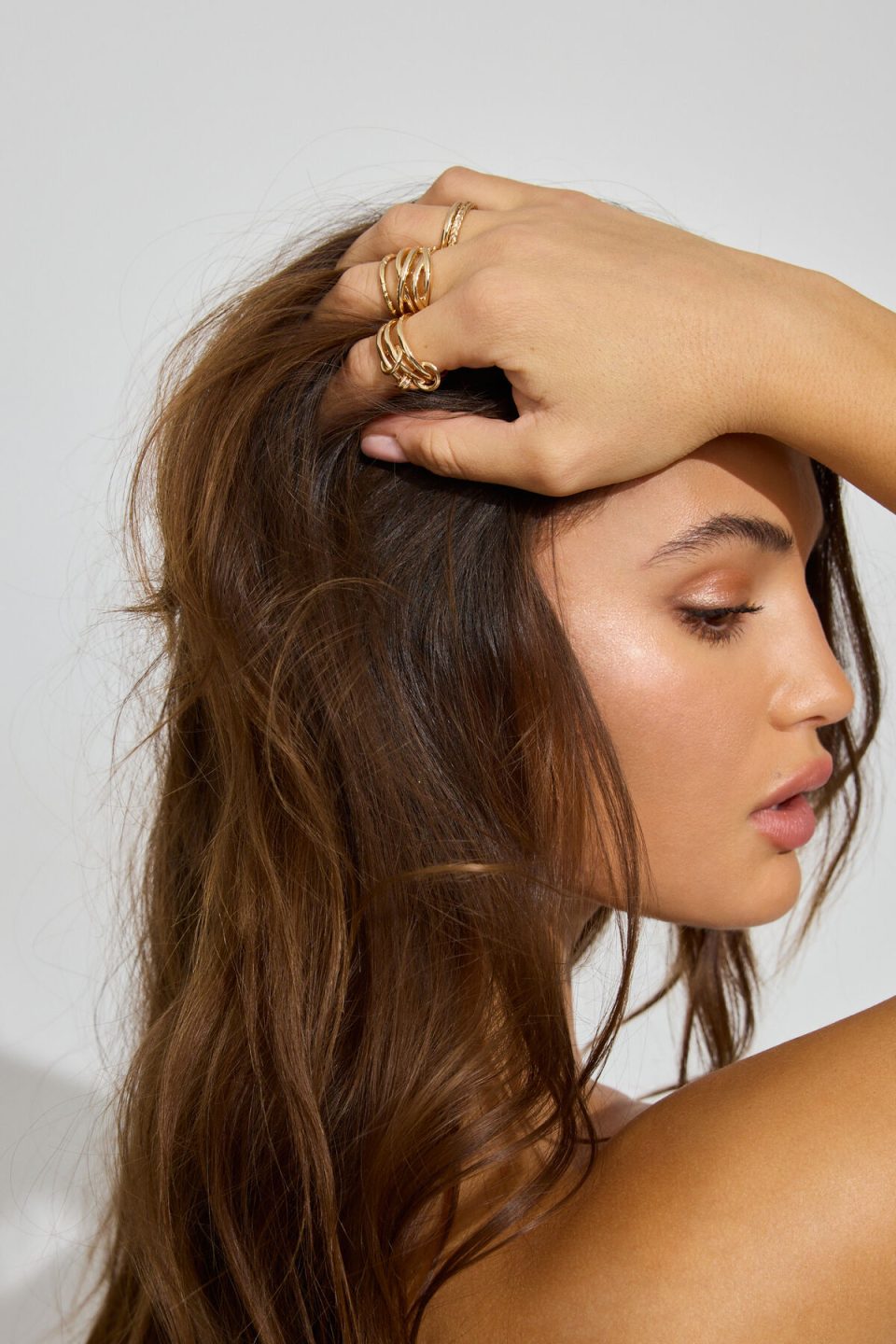 Set of 7 Modern Rings